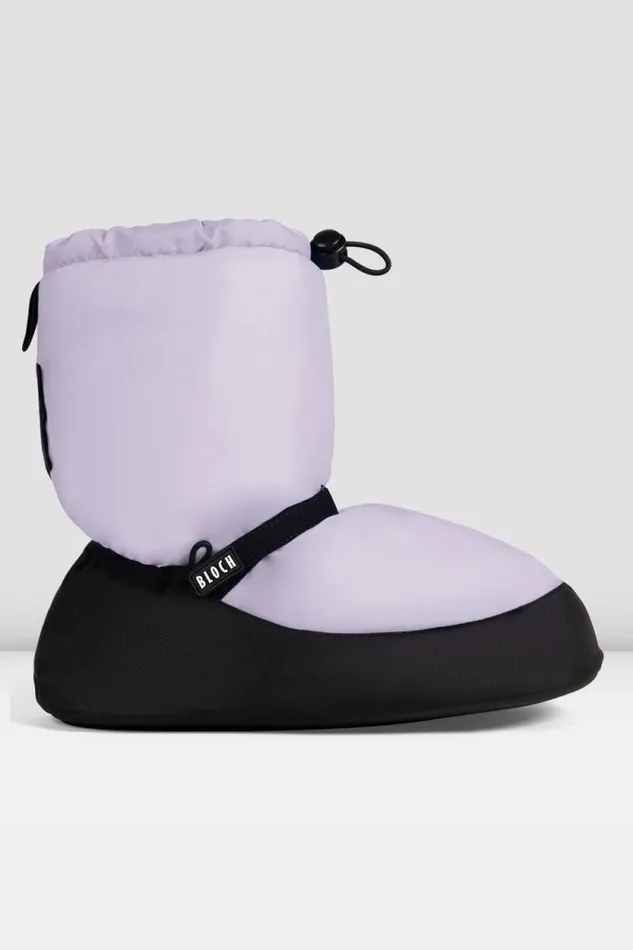 Children Booties Bloch Warm Up Booties Purple