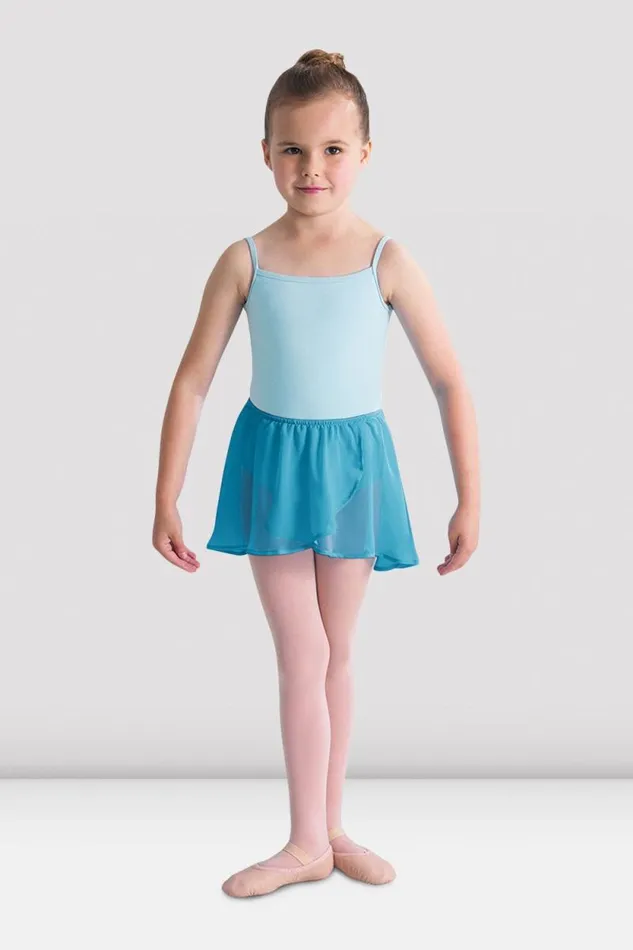 Children Skirts and Tutus Bloch Girls Barre Stretch Waist Ballet Skirt Turquoise