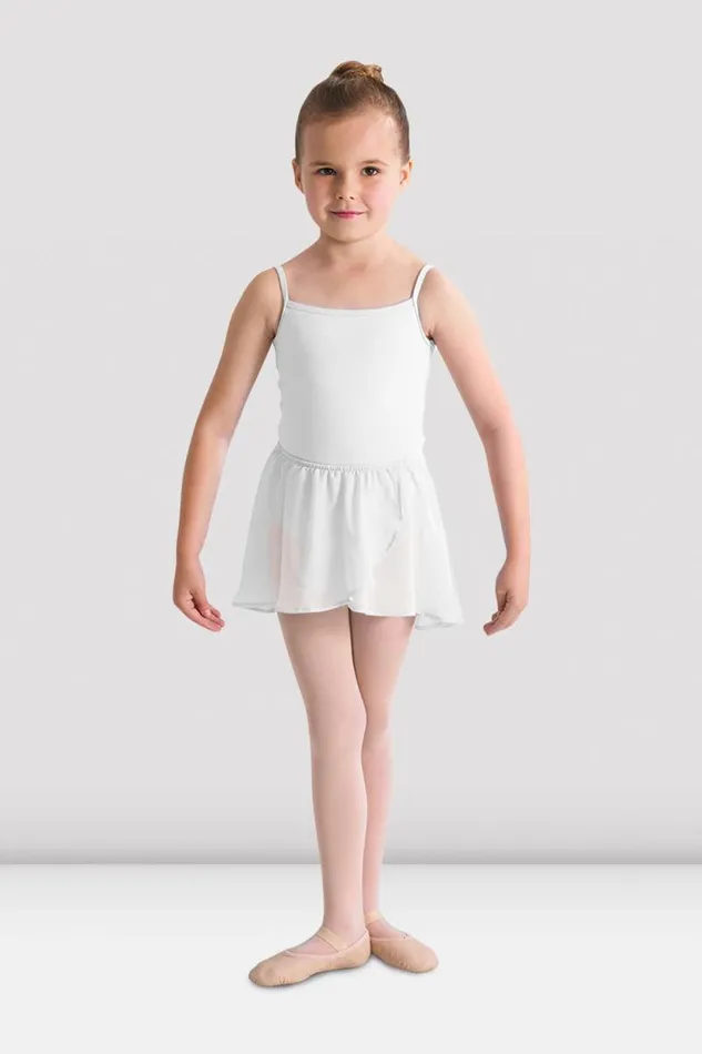 Children Skirts and Tutus Bloch Girls Barre Stretch Waist Ballet Skirt White
