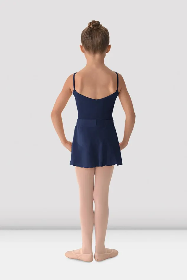 Children Skirts and Tutus Bloch Girls Mirella Solid Skirt Navy Blue