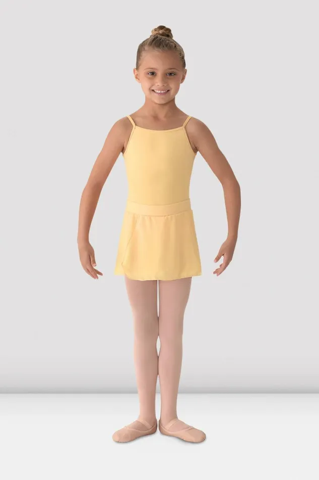 Children Skirts and Tutus Bloch Girls Mirella Solid Skirt Yellow