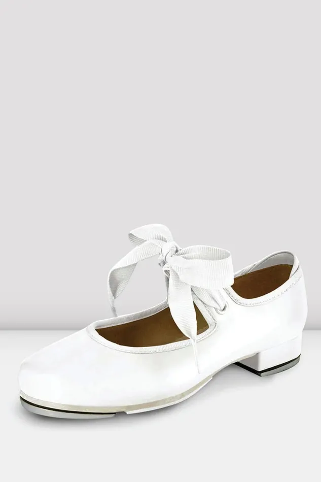 Children Tap Bloch Toddlers Annie Tyette Tap Shoes White
