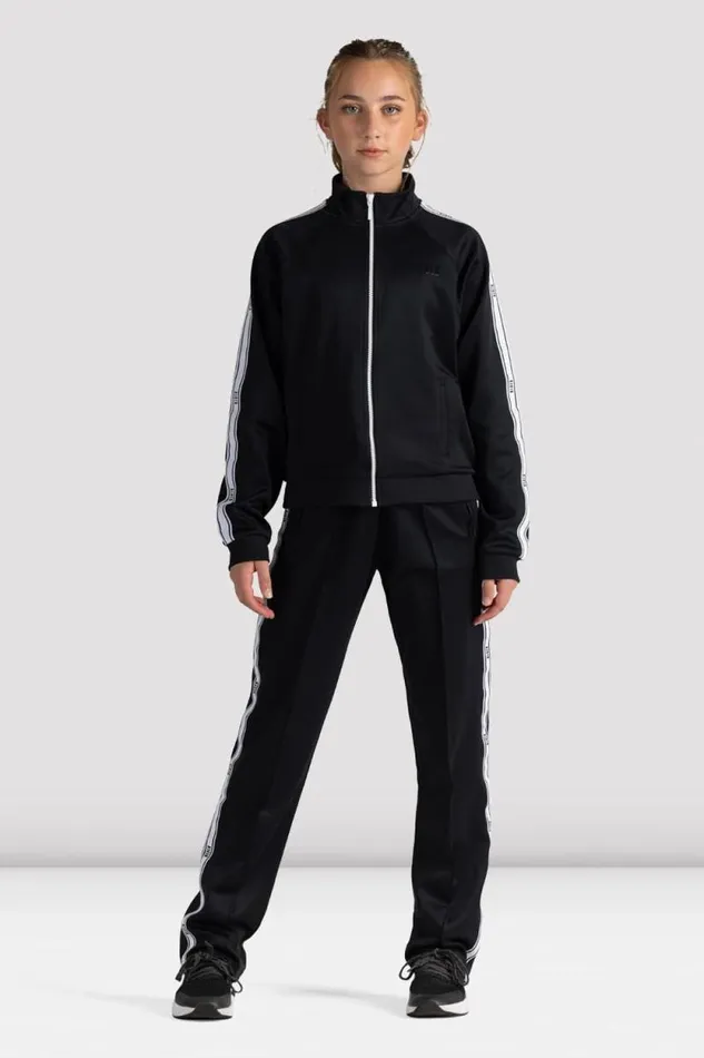 Children Warmups Bloch Bloch Logo Track Jacket Black