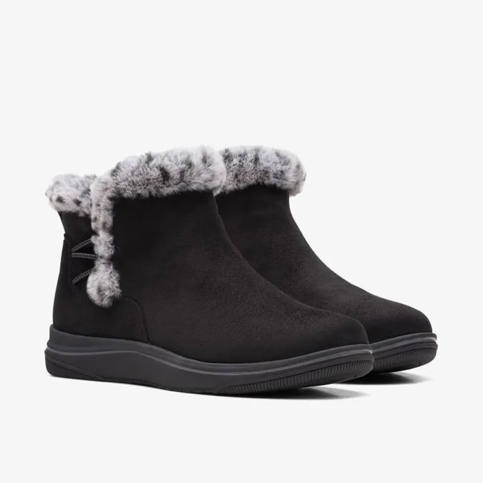 Clarks Boots and Booties Breeze Fur Black 8211 Women
