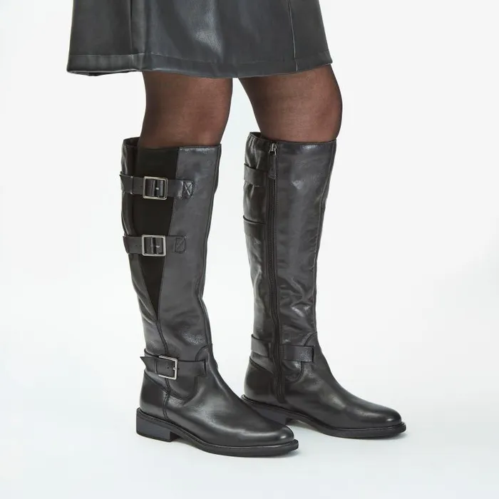 Clarks Boots and Booties Cologne Up Black Leather 8211 Women