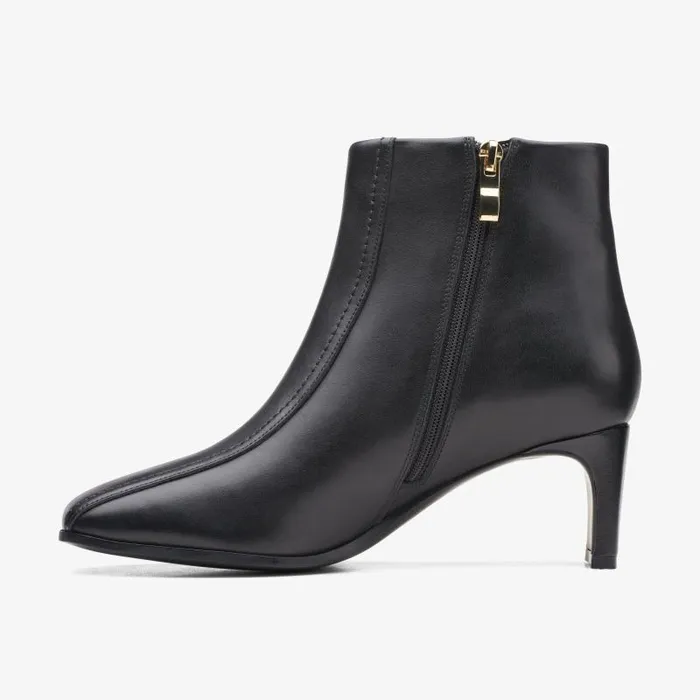 Clarks Boots and Booties Seren 55 Top Black Leather 8211 Women