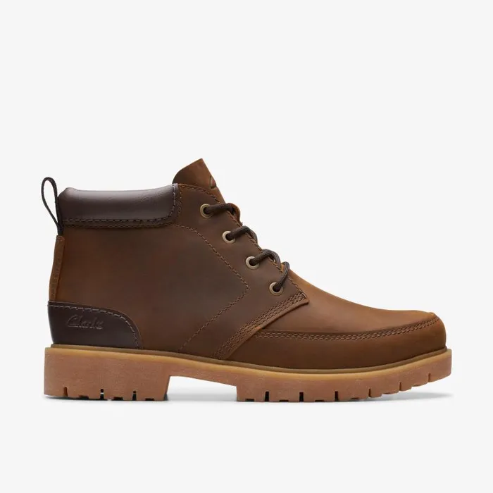 Clarks Boots Rossdale Mid Beeswax Leather 8211 Men