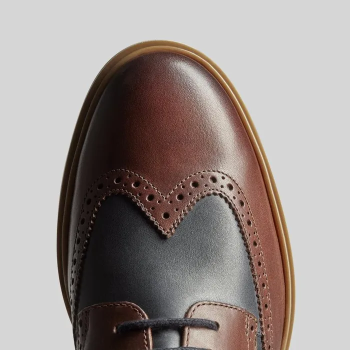 Clarks Casual Dress Shoes Chantry Wing British Tan Combination 8211 Men