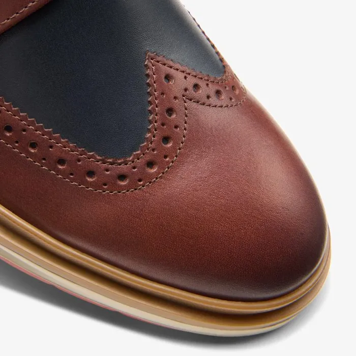Clarks Casual Dress Shoes Chantry Wing British Tan Combination 8211 Men