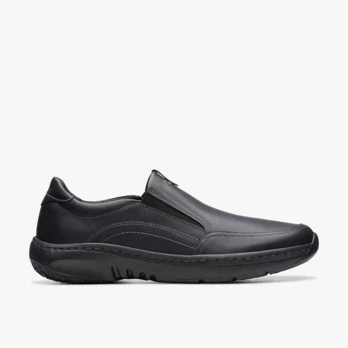 Clarks Casual Dress Shoes Clarks Pro Step Black Leather 8211 Men