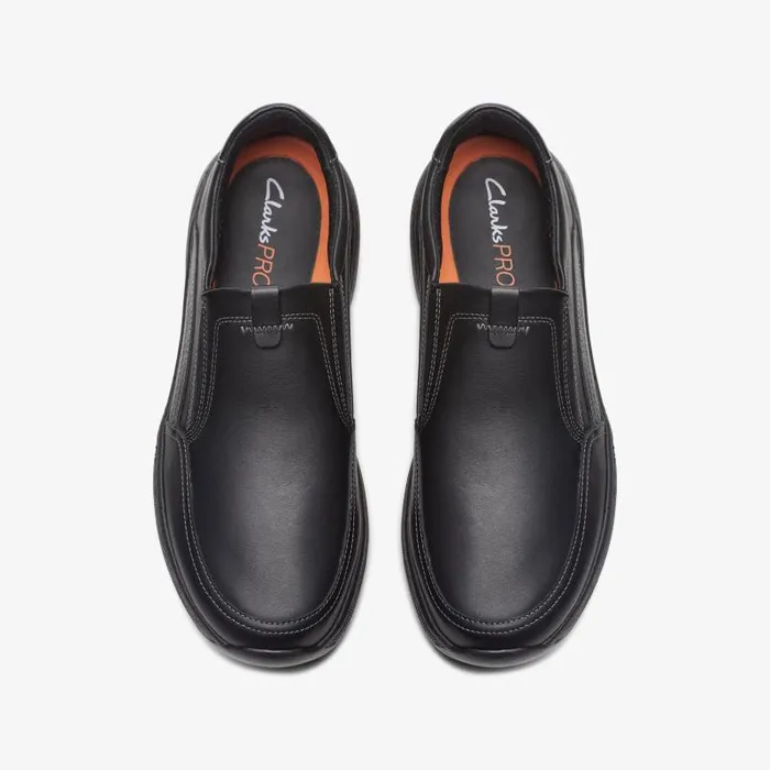 Clarks Casual Dress Shoes Clarks Pro Step Black Leather 8211 Men