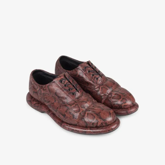 Clarks Casual Dress Shoes Martine Rose Mens Oxford 1 Brown Snake 8211 Men