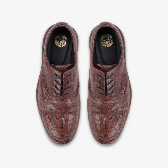 Clarks Casual Dress Shoes Martine Rose Mens Oxford 1 Brown Snake 8211 Men