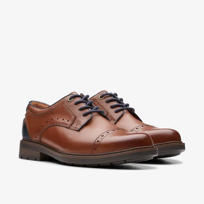 Clarks Casual Dress Shoes Un Shire Vibe Tan Combination 8211 Men