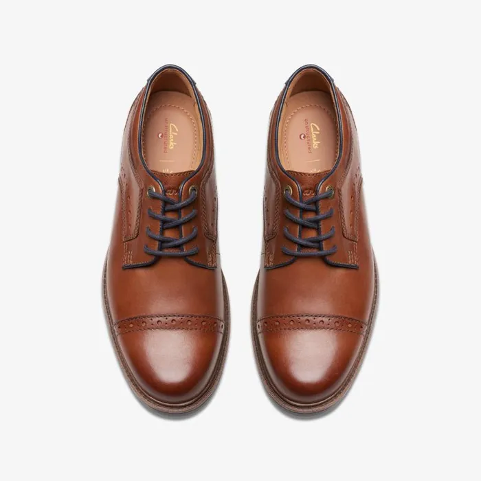 Clarks Casual Dress Shoes Un Shire Vibe Tan Combination 8211 Men