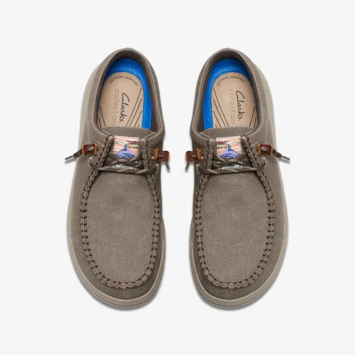 Clarks Loafers and Slip Ons Driftlite Surf Taupe Interest 8211 Men