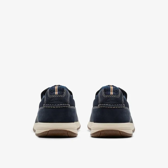 Clarks Loafers and Slip Ons Sailview Step Navy Nubuck 8211 Men