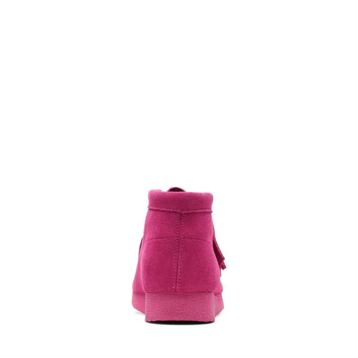 Clarks Originals Wallabee Boot Older Hot Pink Suede 8211 Kids