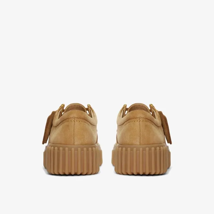 Clarks Platforms Torhill Bee Light Tan Nubuck 8211 Women