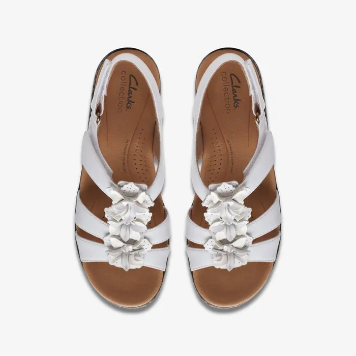 Clarks Sandals and Flip Flops Merliah Sheryl White 8211 Women