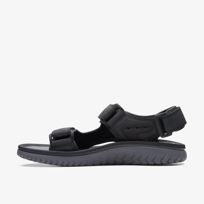 Clarks Sandals and Flip Flops Wesley Bay Black 8211 Men