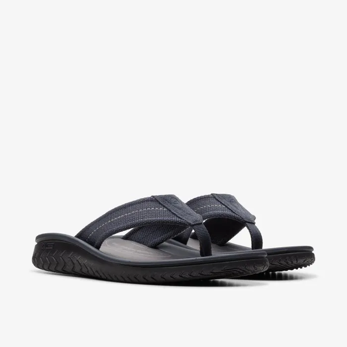 Clarks Sandals and Flip Flops WESLEY BELT Navy 8211 Men