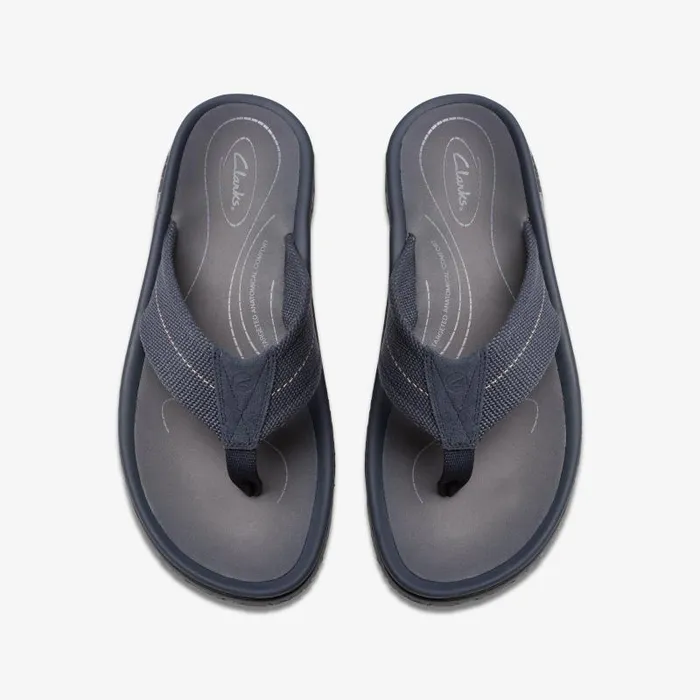 Clarks Sandals and Flip Flops WESLEY BELT Navy 8211 Men