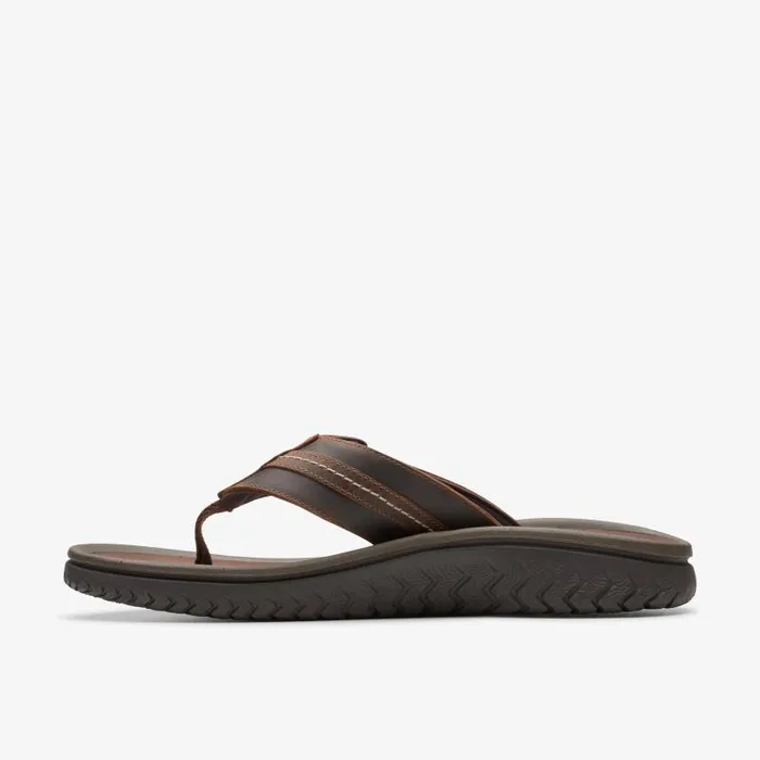 Clarks Sandals and Flip Flops WESLEY SUN Beeswax Leather 8211 Men