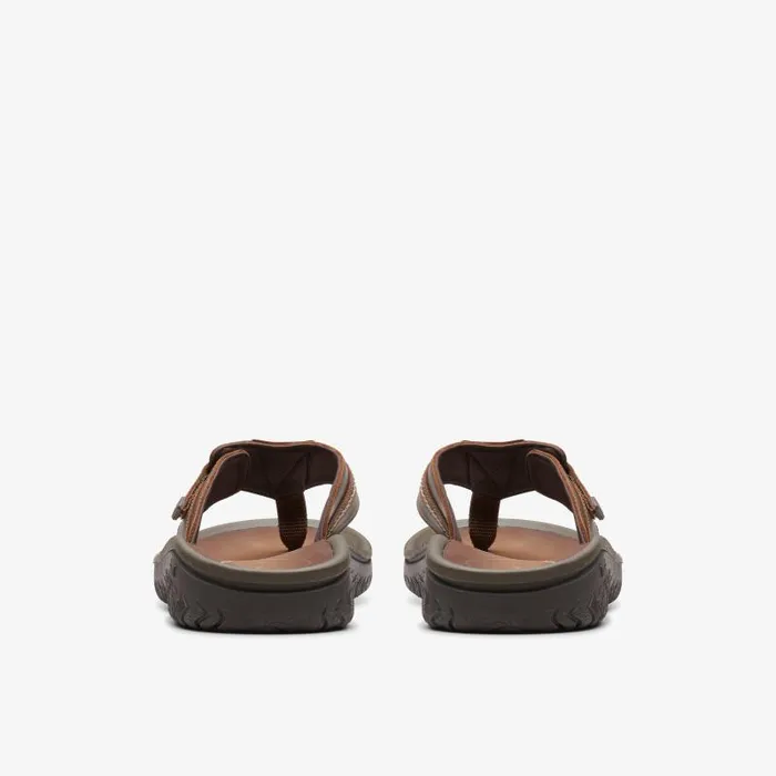 Clarks Sandals and Flip Flops WESLEY SUN Beeswax Leather 8211 Men