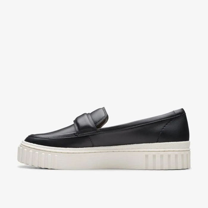 Clarks SlipOns Mayhill Cove Black Leather 8211 Women