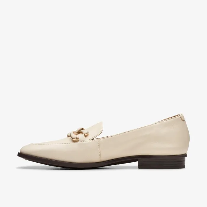 Clarks SlipOns Sarafyna Rae Ivory Leather 8211 Women
