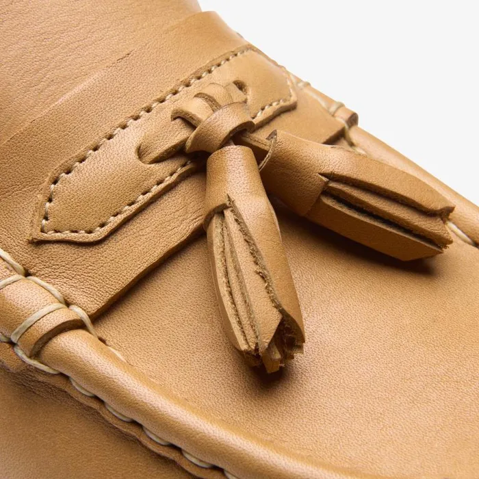 Clarks SlipOns Wallabee Loafer Mid Tan Leather 8211 Women