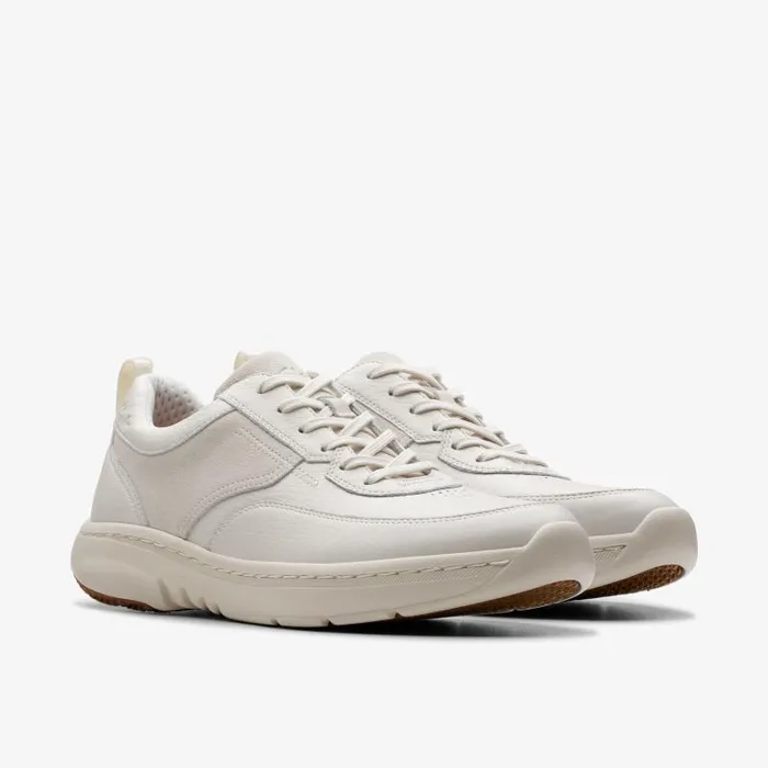 Clarks Sneakers Clarks Pro Lace White Leather 8211 Men