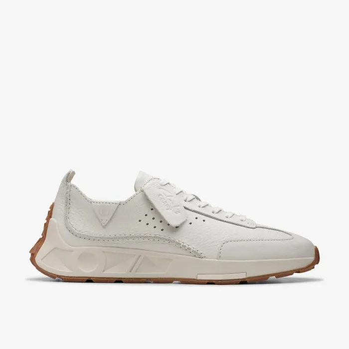 Clarks Sneakers Craft Speed White Leather 8211 Men