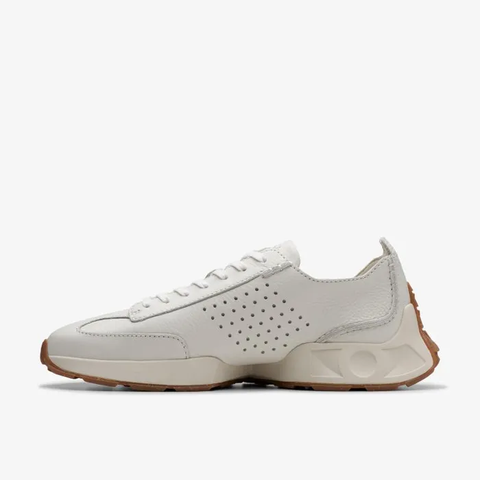 Clarks Sneakers Craft Speed White Leather 8211 Men