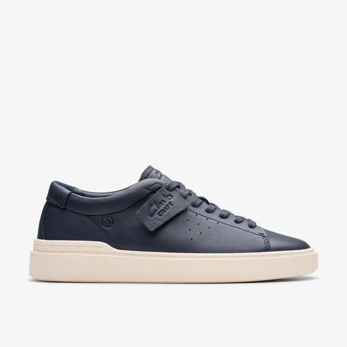 Clarks Sneakers Craft Swift Navy Leather 8211 Men