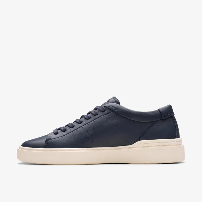 Clarks Sneakers Craft Swift Navy Leather 8211 Men