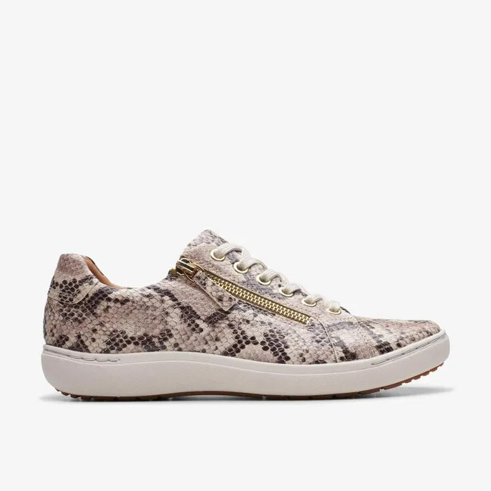 Clarks Sneakers Nalle Lace Snake Print 8211 Women