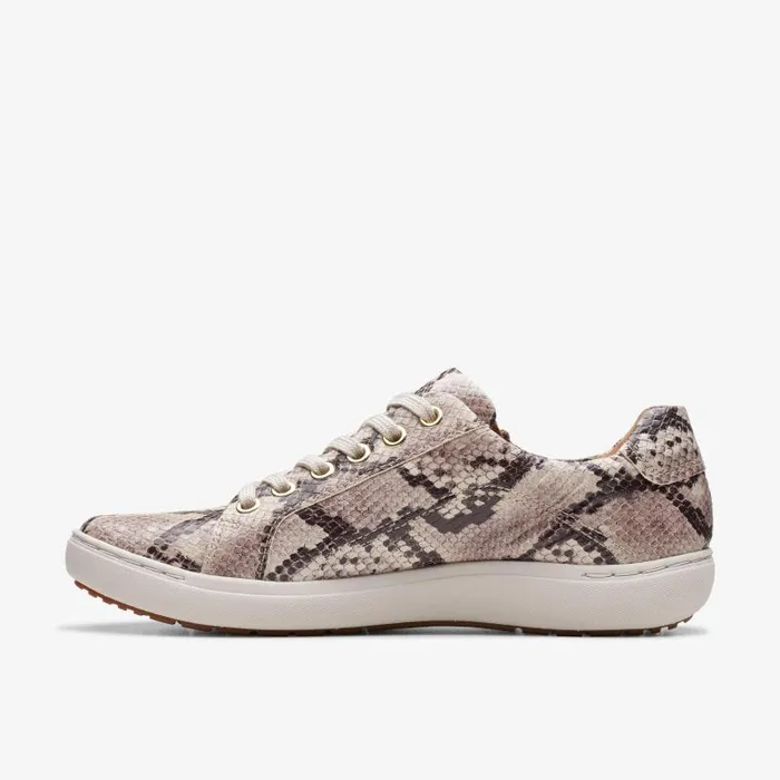 Clarks Sneakers Nalle Lace Snake Print 8211 Women