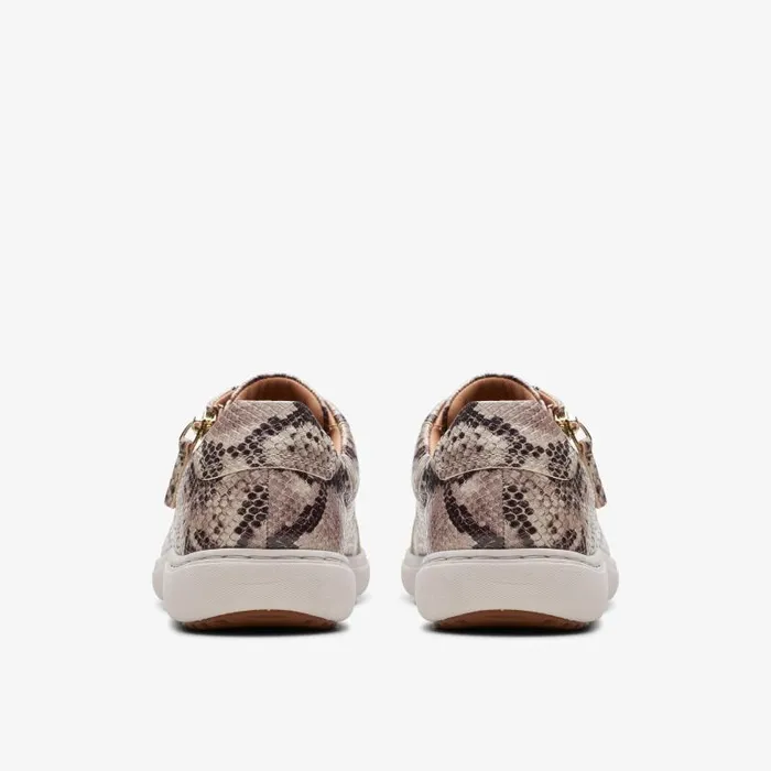 Clarks Sneakers Nalle Lace Snake Print 8211 Women