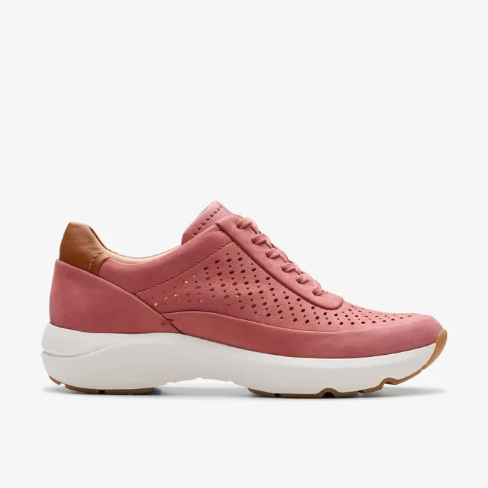 Clarks Sneakers TIVOLI GRACE Dusty Rose Nubuck 8211 Women