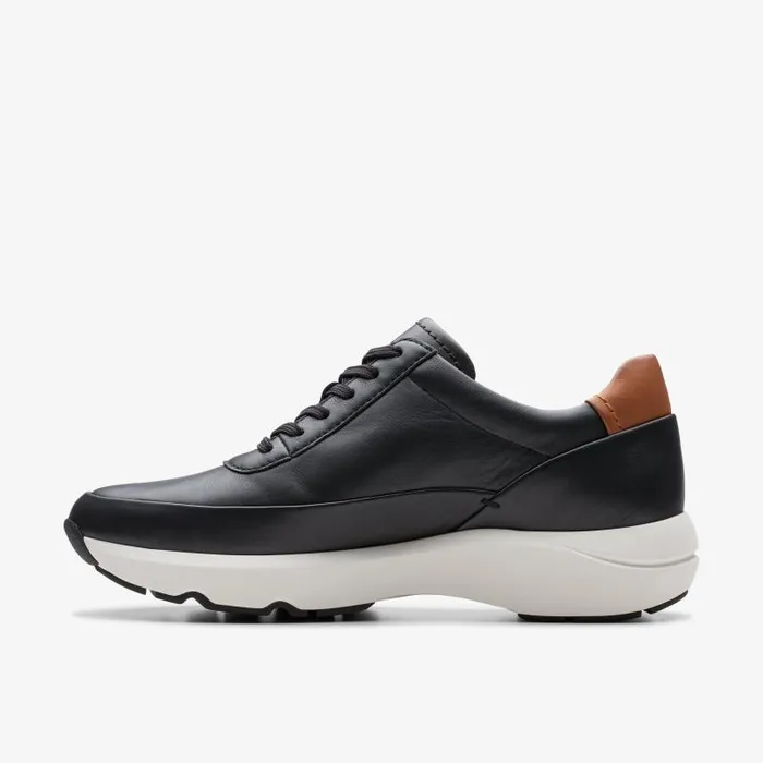 Clarks Sneakers Tivoli Zip Black Leather 8211 Women