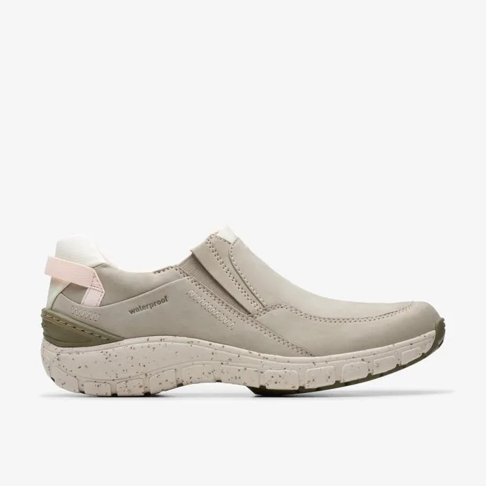 Clarks Sneakers Wave Plateau Stone Nubuck 8211 Women