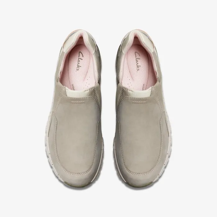 Clarks Sneakers Wave Plateau Stone Nubuck 8211 Women