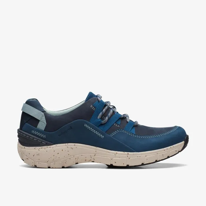 Clarks Sneakers Wave Range Blue Combination 8211 Women