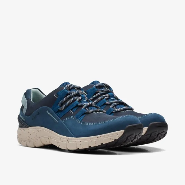 Clarks Sneakers Wave Range Blue Combination 8211 Women