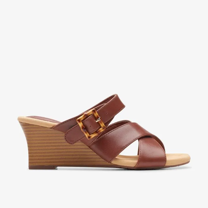 Clarks Wedges Kyarra Judi Tan 8211 Women