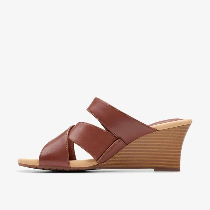 Clarks Wedges Kyarra Judi Tan 8211 Women