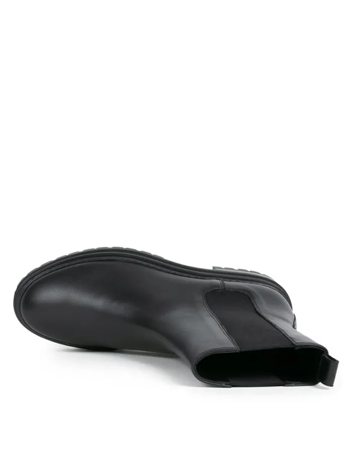Clover Passion Black Women Bobbies Ankle Boots