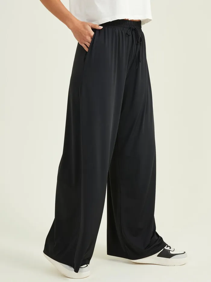 Coast Wide Leg Pants Black Women Altar039d State Activewear